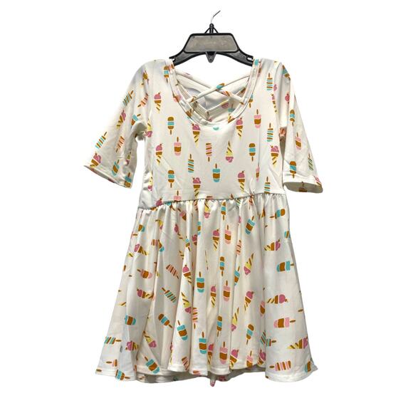 Dot Dot Smile NWT Girls 2T Ice Cream Pattern Ballerina Dress - Picture 4 of 4